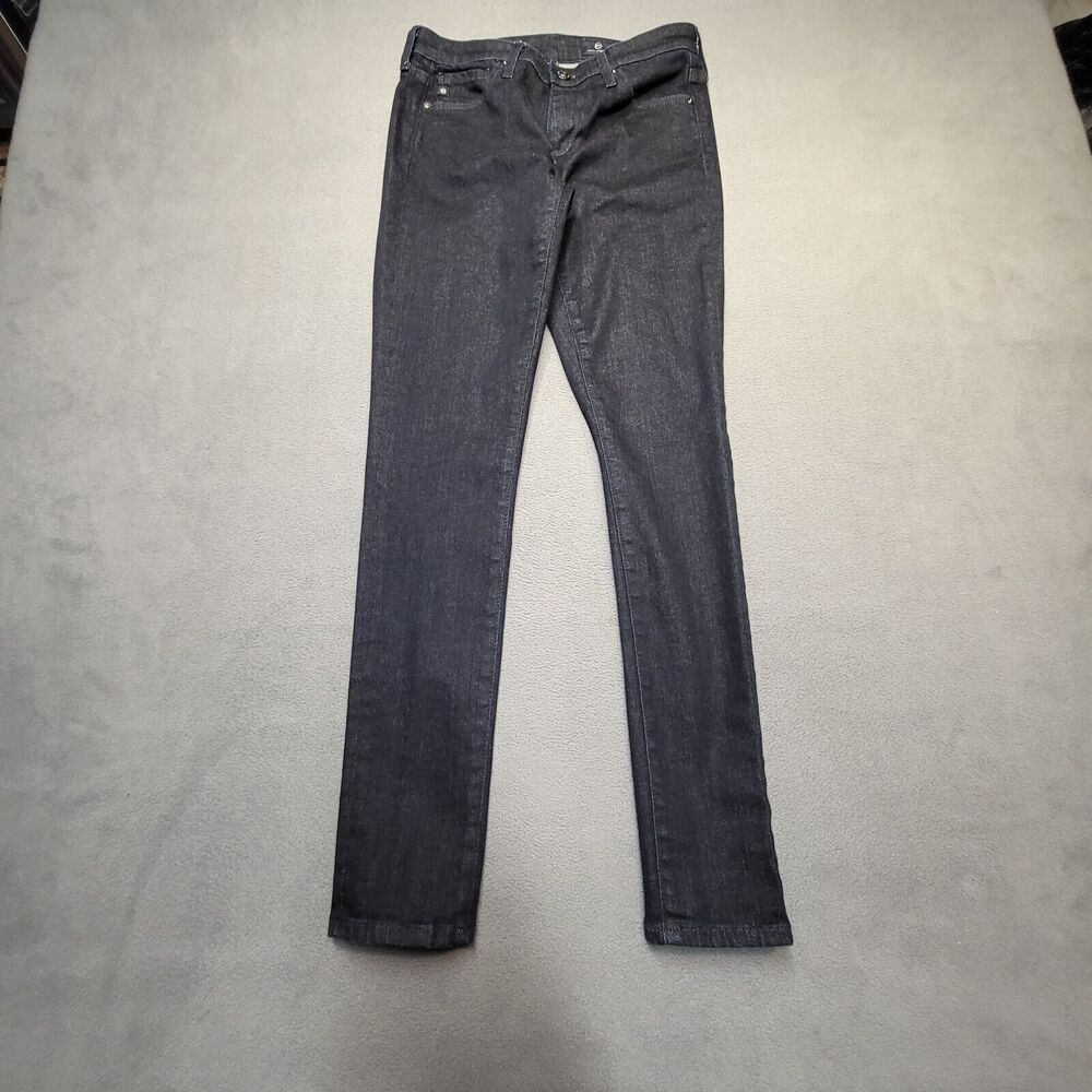 AG Adriano Goldscmied Pants Womens 25 Blue Super Skinny Legging Ankle Stretch